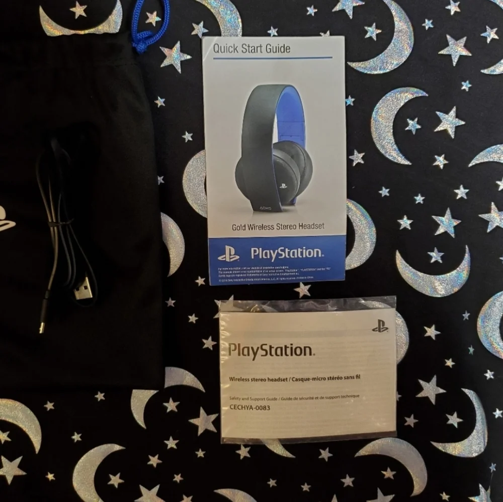 PlayStation | Gold Wireless Stereo Headset